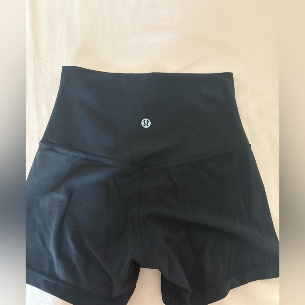 lululemon align bike shorts, size 2 3in inseam.